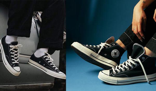 Nên mua giày Converse cổ cao hay thấp để phối đồ dễ hơn?